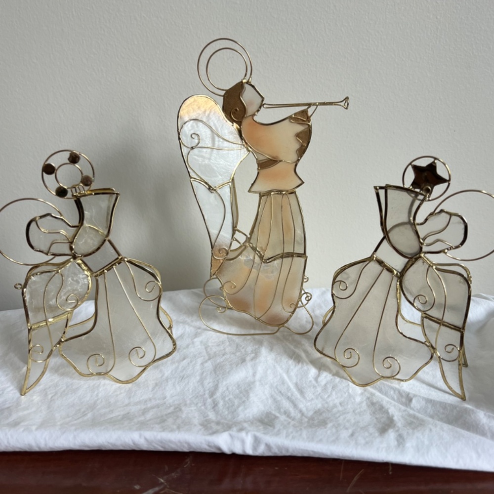 Capiz Seashell Ornaments